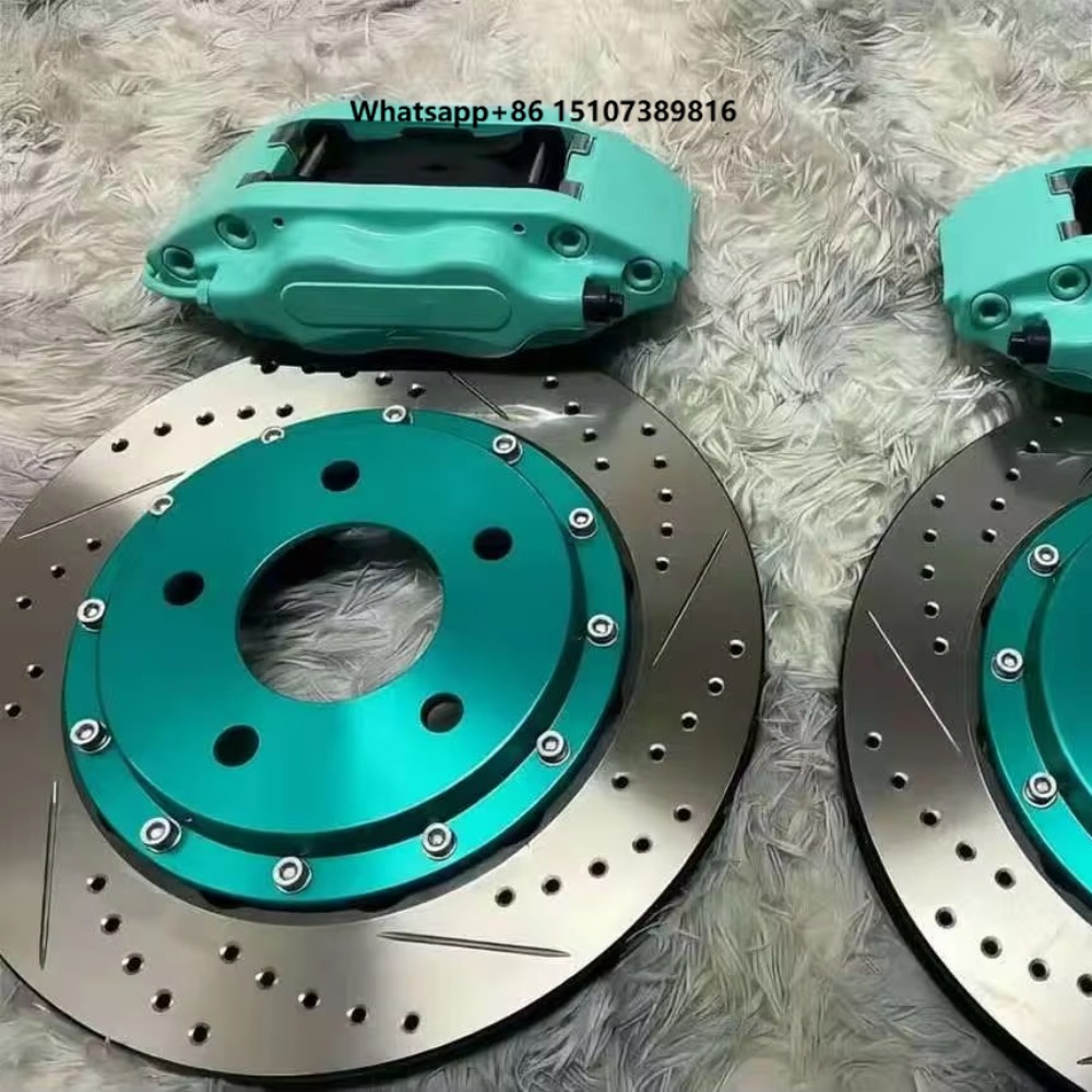 Forged Front Brake Caliper 4 Piston - Nuovi Kit Pinze Freno Racing in
