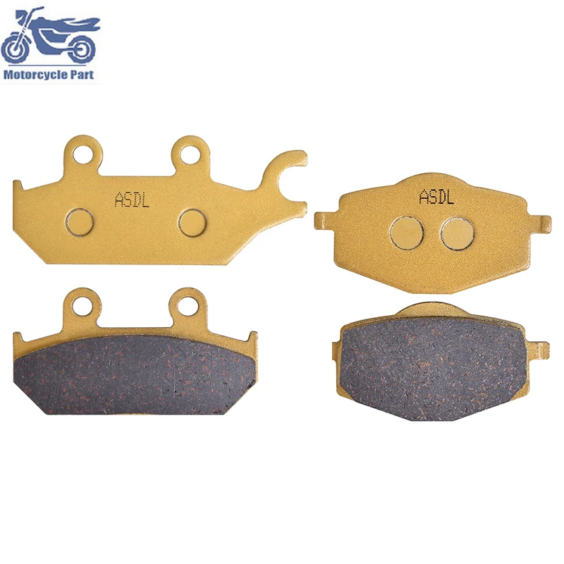 Carbon Ceramic Motorcycle Brake Rotor - Set di pastiglie freno anteriori e