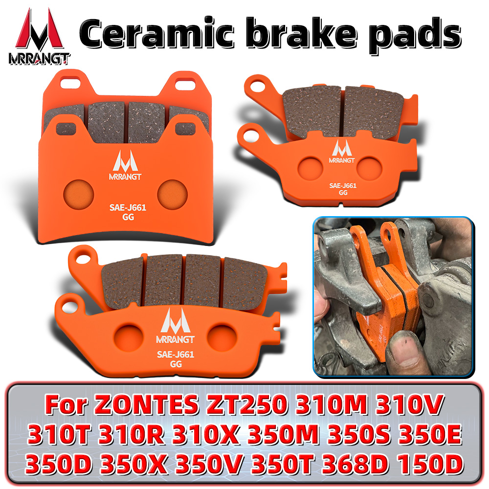 Carbon Ceramic Motorcycle Brake Rotor - Pastiglie freno in ceramica MRRANGT adatte